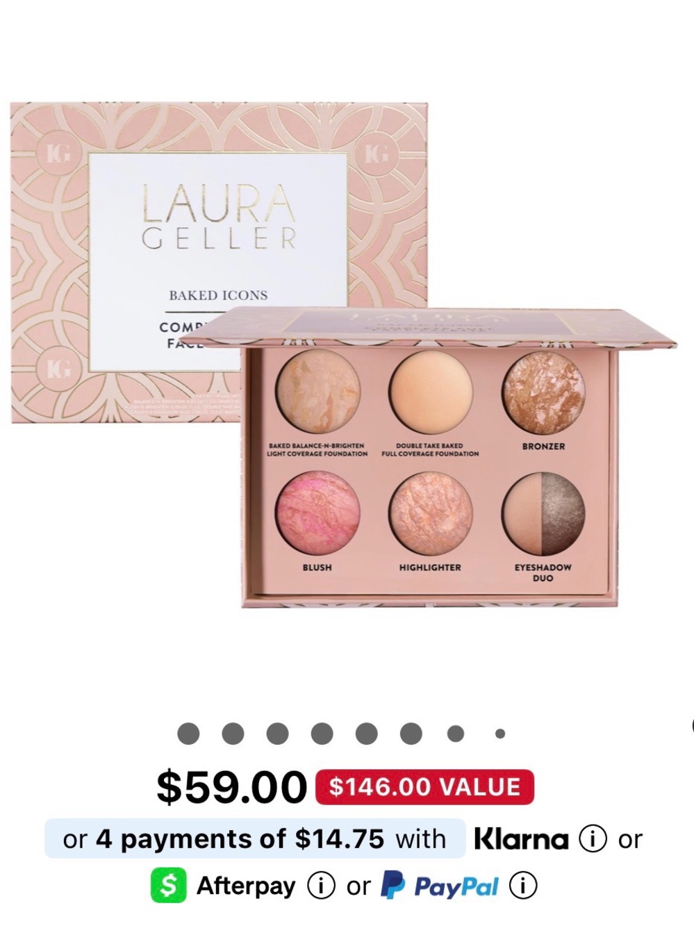 Laura Geller Baked Icons Complete Face Palette - Golden medium